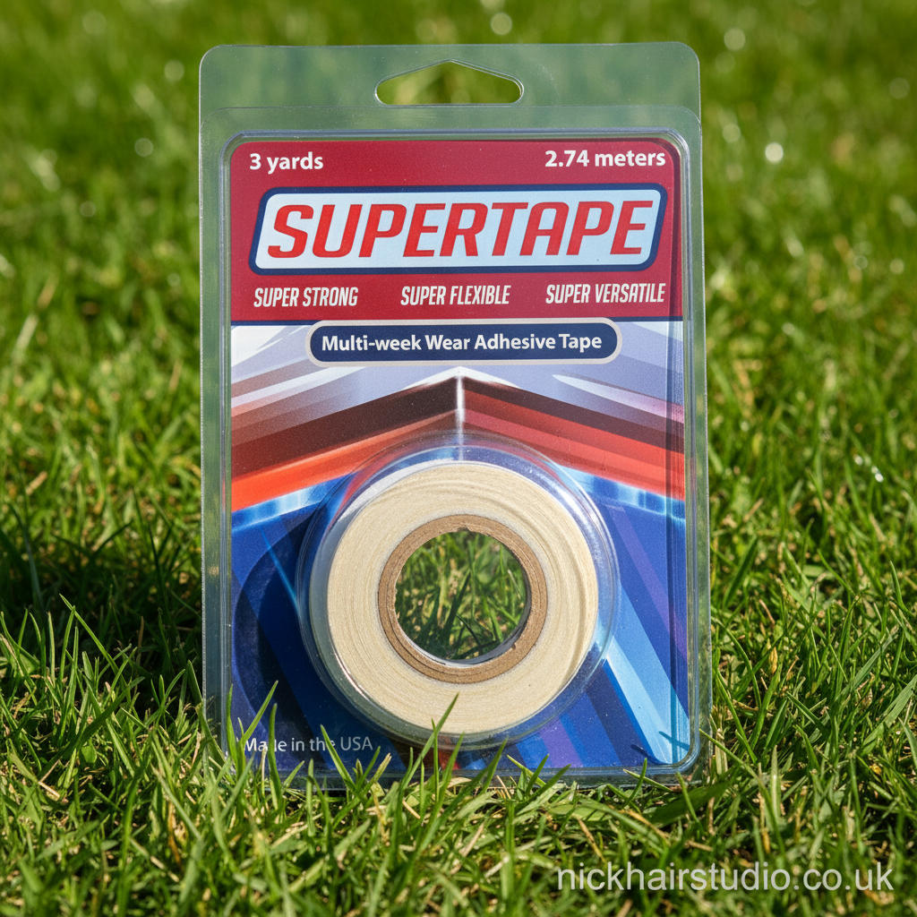 Supertape Hair System Tape Roll 1/2" x 3m – Strong Hold Wig Tape UK
